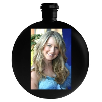 Ashley Tisdale Round Flask