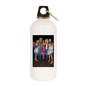 Ashley Tisdale White Water Bottle With Carabiner