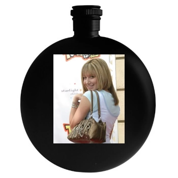 Ashley Tisdale Round Flask