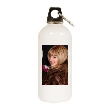 Ashley Tisdale White Water Bottle With Carabiner