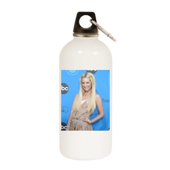 Ashley Tisdale White Water Bottle With Carabiner