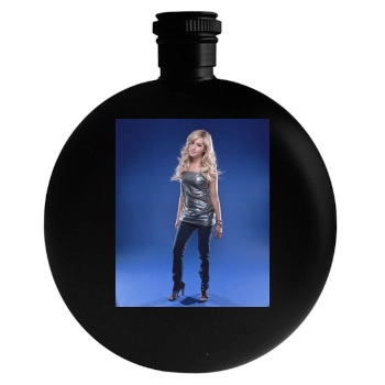 Ashley Tisdale Round Flask