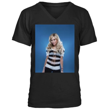 Ashley Tisdale Men's V-Neck T-Shirt