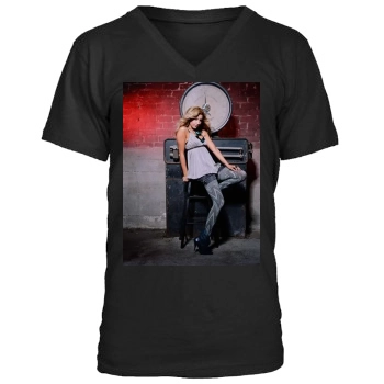 Ashley Tisdale Men's V-Neck T-Shirt