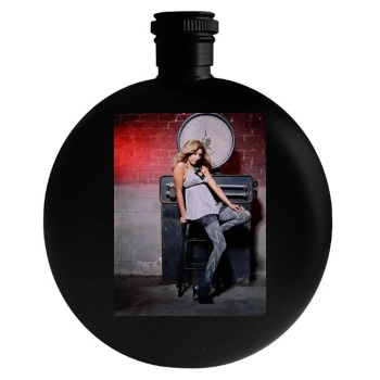 Ashley Tisdale Round Flask