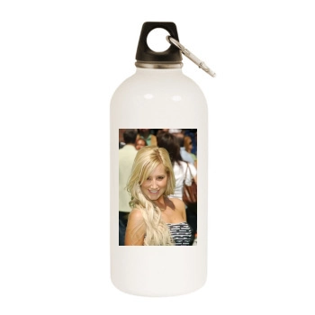 Ashley Tisdale White Water Bottle With Carabiner