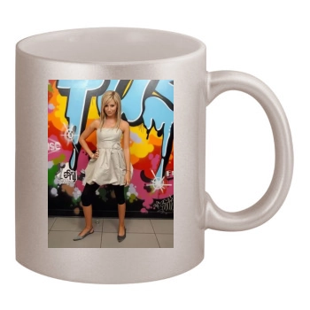 Ashley Tisdale 11oz Metallic Silver Mug