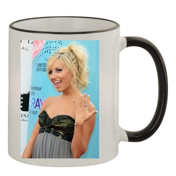 Ashley Tisdale 11oz Colored Rim & Handle Mug