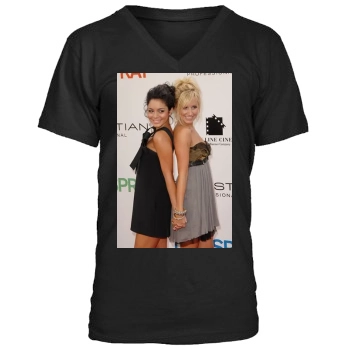 Ashley Tisdale Men's V-Neck T-Shirt