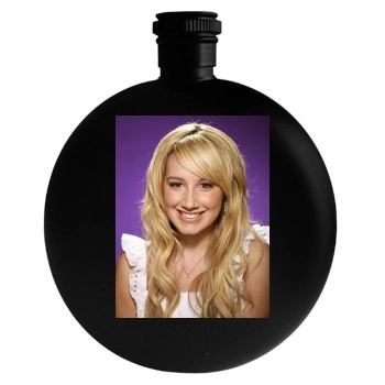 Ashley Tisdale Round Flask