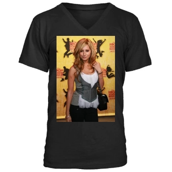 Ashley Tisdale Men's V-Neck T-Shirt