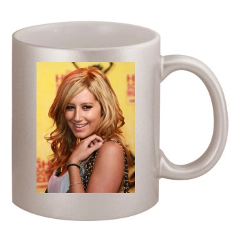 Ashley Tisdale 11oz Metallic Silver Mug