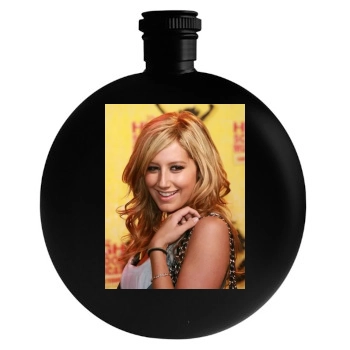 Ashley Tisdale Round Flask