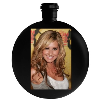 Ashley Tisdale Round Flask