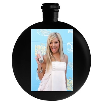 Ashley Tisdale Round Flask