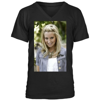 Ashley Tisdale Men's V-Neck T-Shirt