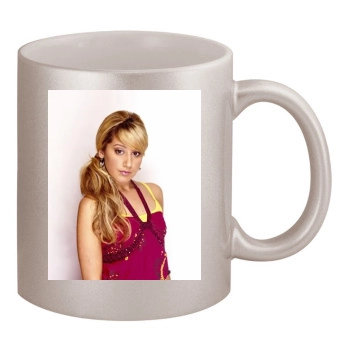 Ashley Tisdale 11oz Metallic Silver Mug