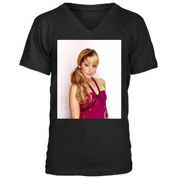 Ashley Tisdale Men's V-Neck T-Shirt