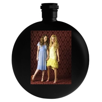 Ashley Tisdale Round Flask