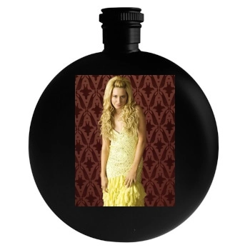 Ashley Tisdale Round Flask