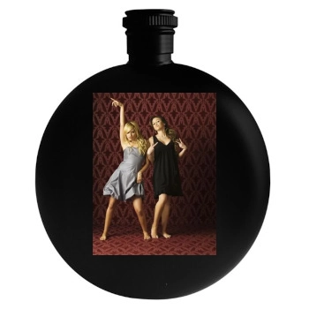 Ashley Tisdale Round Flask