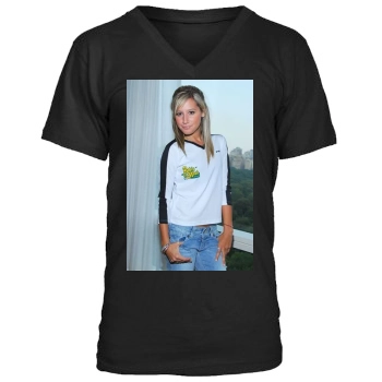 Ashley Tisdale Men's V-Neck T-Shirt