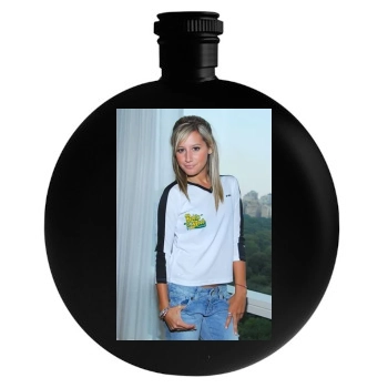 Ashley Tisdale Round Flask