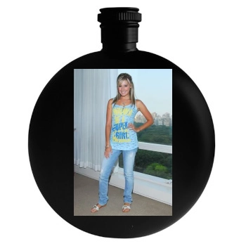 Ashley Tisdale Round Flask