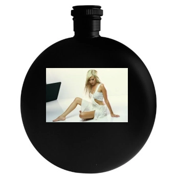 Ashley Tisdale Round Flask