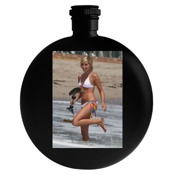 Ashley Tisdale Round Flask