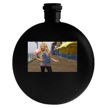 Ashley Tisdale Round Flask