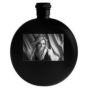 Ashley Tisdale Round Flask