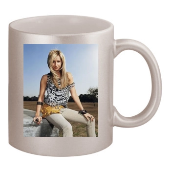 Ashley Tisdale 11oz Metallic Silver Mug