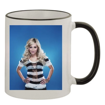 Ashley Tisdale 11oz Colored Rim & Handle Mug