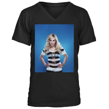 Ashley Tisdale Men's V-Neck T-Shirt