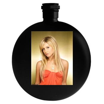 Ashley Tisdale Round Flask