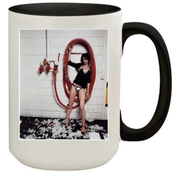 Asia Argento 15oz Colored Inner & Handle Mug