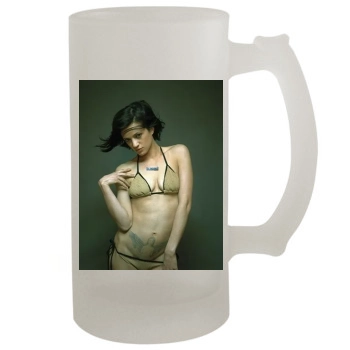 Asia Argento 16oz Frosted Beer Stein