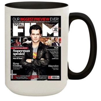 Henry Cavill 15oz Colored Inner & Handle Mug