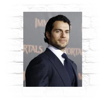 Henry Cavill Metal Wall Art