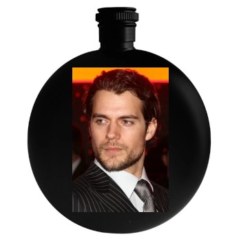 Henry Cavill Round Flask