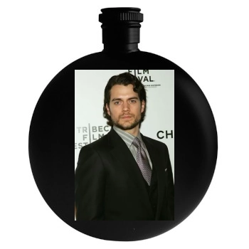 Henry Cavill Round Flask