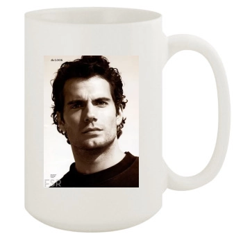 Henry Cavill 15oz White Mug