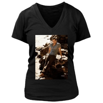 Henry Cavill Women's Deep V-Neck TShirt