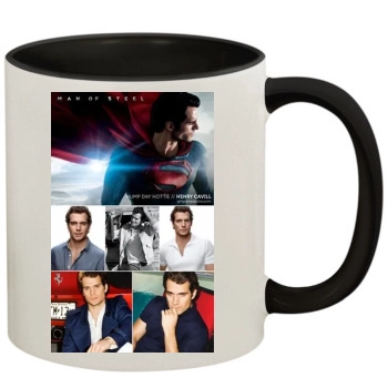 Henry Cavill 11oz Colored Inner & Handle Mug