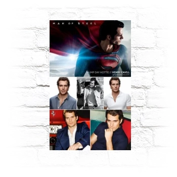 Henry Cavill Metal Wall Art