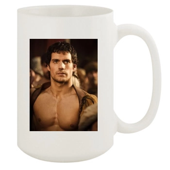 Henry Cavill 15oz White Mug