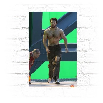 Henry Cavill Metal Wall Art