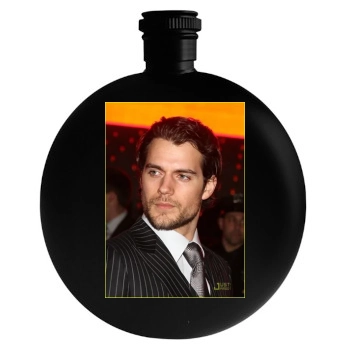 Henry Cavill Round Flask