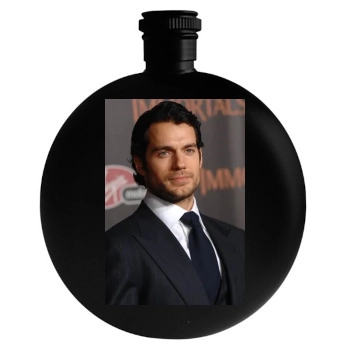 Henry Cavill Round Flask